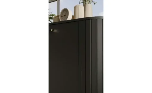 Sideboard Zante | Schwarz | Möbel Höffner