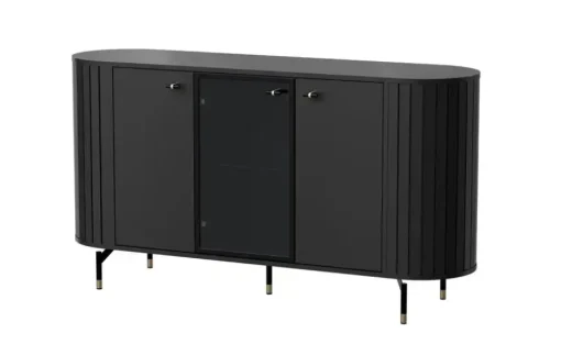 Sideboard Zante | Schwarz | Möbel Höffner
