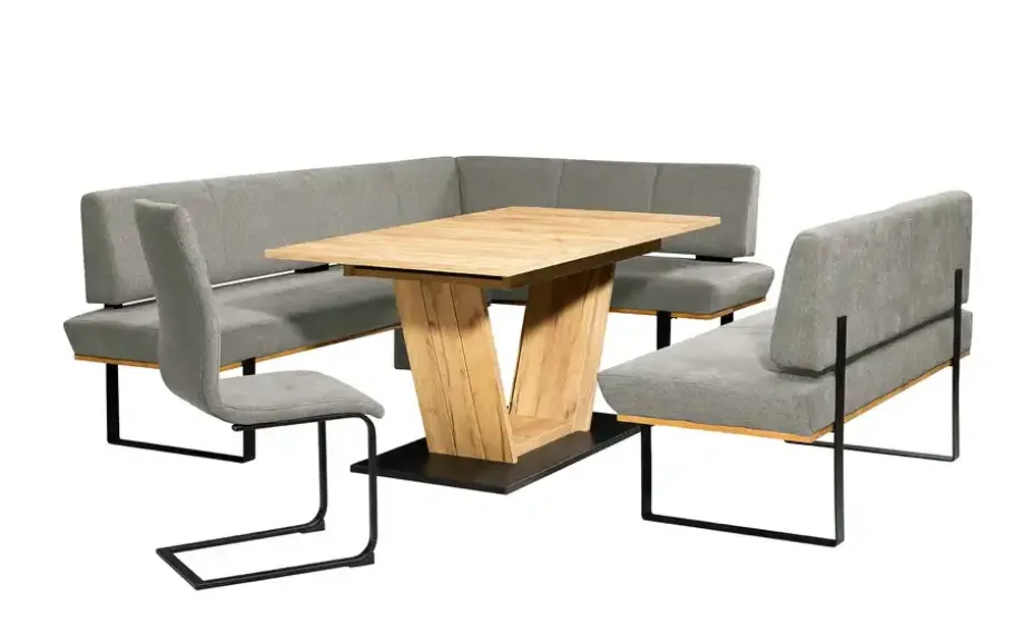 Sitzbank Philip | Steingrau | Möbel Höffner