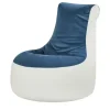 Sitzsack Ben | Weiß, Blau | Möbel Höffner