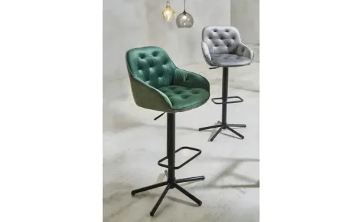 Sitzschale Baldwin | Bar-Sitz, Blau | Möbel Höffner