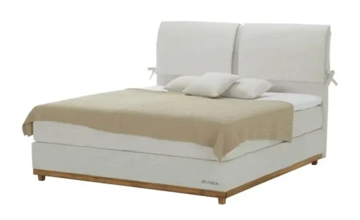 SKAGEN STUDIO Boxspringbett Sild | Natur, 180 cm