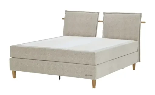 SKAGEN STUDIO Boxspringbett Voodie | Beige, 180 cm