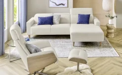SKAGEN STUDIO Ecksofa Leevke | rechts, Creme | Höffner