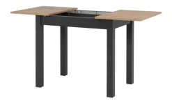 smart Ausziehbarer Esstisch in verschiedenen Größen Ben | 90x60 cm, Asteiche (Nachbildung)