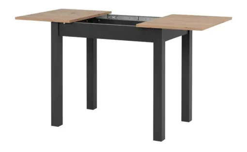 smart Ausziehbarer Esstisch in verschiedenen Größen Ben | 90x60 cm, Asteiche (Nachbildung)