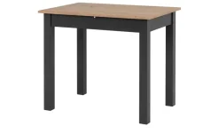 smart Ausziehbarer Esstisch in verschiedenen Größen Ben | 90x60 cm, Asteiche (Nachbildung)