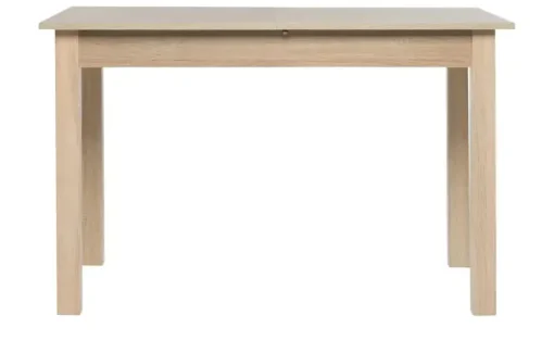 smart Ausziehbarer Esstisch in verschiedenen Größen Ben | 120x70 cm, Eiche sägerau (Nachbildung)