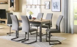 smart Ausziehbarer Esstisch in verschiedenen Größen Ben | 140x80 cm, Asteiche (Nachbildung)