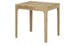 smart Ausziehbarer Esstisch Magnus aus Wildeiche   | 80 cm, Wildeiche
