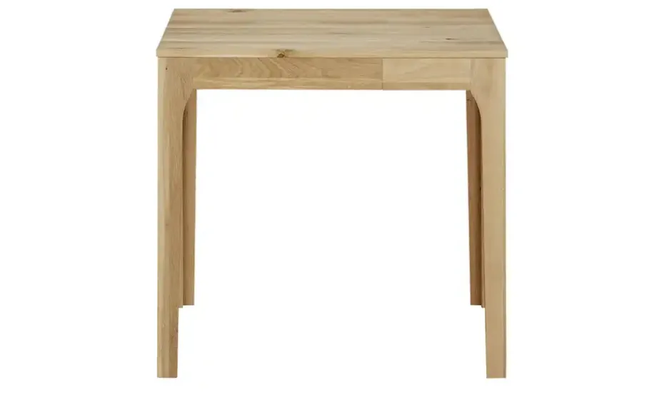smart Ausziehbarer Esstisch Magnus aus Wildeiche | 80 cm, Wildeiche