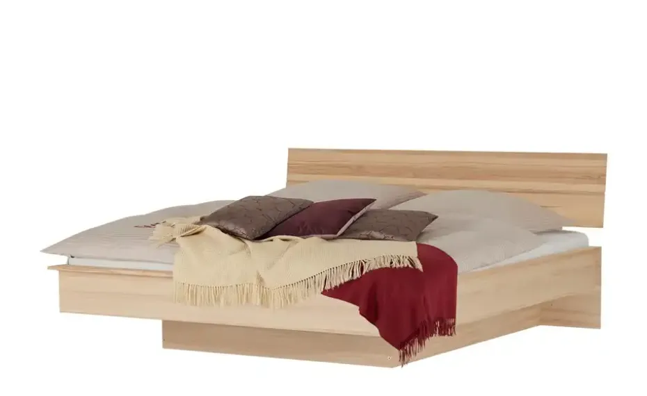 smart Bettgestell Oslo | Kernbuche (Nachbildung), Kernbuche