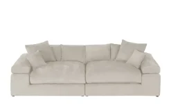 smart Big Sofa Lianea | Beige, Webstoff | Möbel Höffner