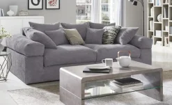 smart Big Sofa Lionore | Grau | Möbel Höffner