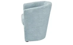 smart Cocktailsessel Patti | Cordstoff, Türkis