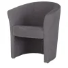 smart Cocktailsessel Patti | Dunkelgrau, Webstoff