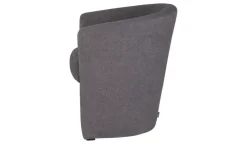 smart Cocktailsessel Patti | Dunkelgrau, Webstoff