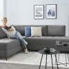 smart Ecksofa Carla | links, Grau | Möbel Höffner