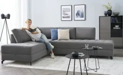 smart Ecksofa Carla | links, Grau | Möbel Höffner