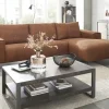 smart Ecksofa Gabriela | Cognacbraun, rechts | Höffner