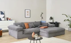 smart Ecksofa Lianea | Grau, rechts | Möbel Höffner