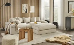 smart Ecksofa Lionore | Steingrau, rechts | Höffner