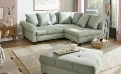 smart Ecksofa Lunella  | Salbeigrün, rechts | Höffner