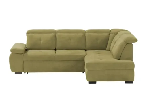 smart Ecksofa Tamara | Moosgrün, rechts | Möbel Höffner