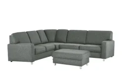 smart Ecksofa Valencia | Grau, Armlehne A1 | Höffner