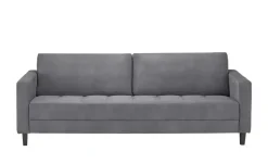 smart Einzelsofa Geradine | Anthrazit, Mikrofaser