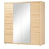 smart Kleiderschrank Oslo | Kernbuche, Kernbuche (Nachbildung)