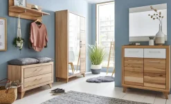 smart Kommode Oslo | Kernbuche, Weiß, Kernbuche (Nachbildung)