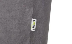 smart Samt-Polsterbank Bastian | Grau | Möbel Höffner