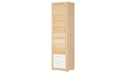 smart Schrank Oslo | Kernbuche, Kernbuche (Nachbildung), Weiß