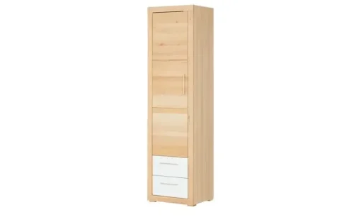 smart Schrank Oslo | Kernbuche, Kernbuche (Nachbildung), Weiß