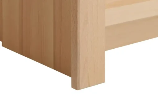 smart Schwebetürenschrank, 3-türig Oslo | Kernbuche, Kernbuche (Nachbildung)