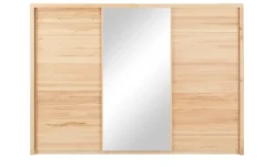 smart Schwebetürenschrank, 3-türig Oslo | Kernbuche, Kernbuche (Nachbildung)