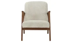 smart Sessel Chenille Rada | Walnuss, Sand, Chenille
