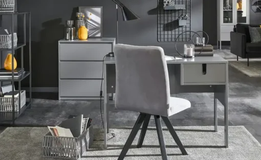 smart Stuhl Bastian | Grau | Möbel Höffner