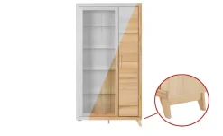 smart Vitrine Oslo | Kernbuche, Kernbuche (Nachbildung)