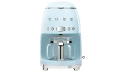 smeg Kaffeeautomat DCF02PBEU | Hellblau, silberfarben