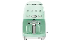smeg Kaffeeautomat DCF02PGEU | silberfarben, Hellgrün