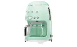smeg Kaffeeautomat DCF02PGEU | silberfarben, Hellgrün