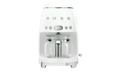 smeg Kaffeeautomat DCF02WHEU | silberfarben, Weiß