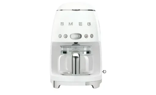 smeg Kaffeeautomat DCF02WHEU | silberfarben, Weiß