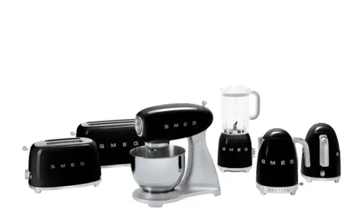 smeg 4-Scheiben-Toaster TSF02BLEU | Schwarz | Höffner