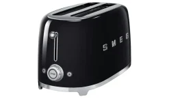 smeg 4-Scheiben-Toaster TSF02BLEU | Schwarz | Höffner