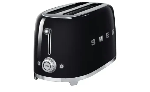 smeg 4-Scheiben-Toaster TSF02BLEU | Schwarz | Höffner