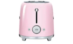 smeg 4-Scheiben-Toaster TSF02PKEU | Pink, Rosa