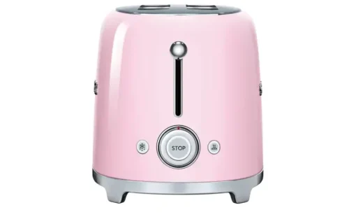 smeg 4-Scheiben-Toaster TSF02PKEU | Pink, Rosa